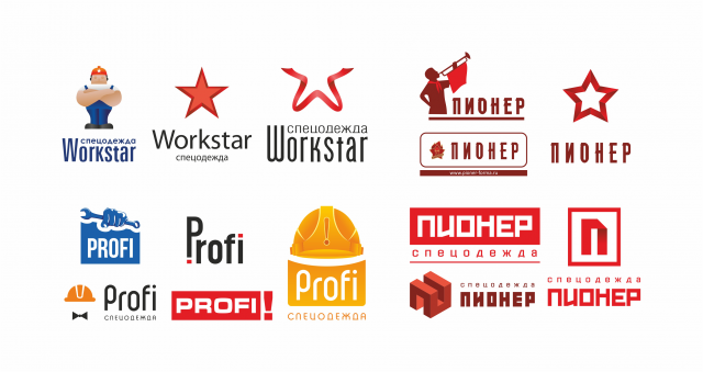 Долгая работа по подбору названия  и логотипа компании
