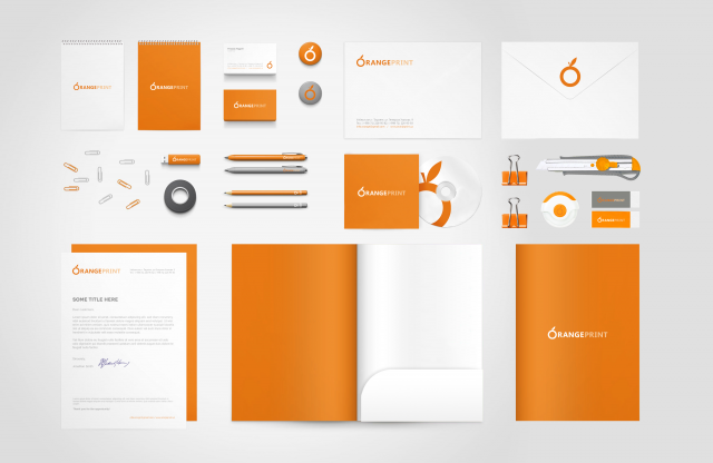 Фирменный стиль Orange Print