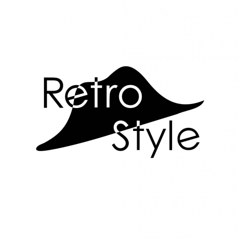 Логотип магазина модной женской одежды "Retro Style"