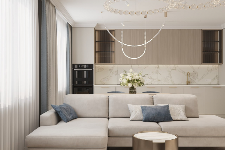 Дизайн-проект квартиры 80 кв.м.