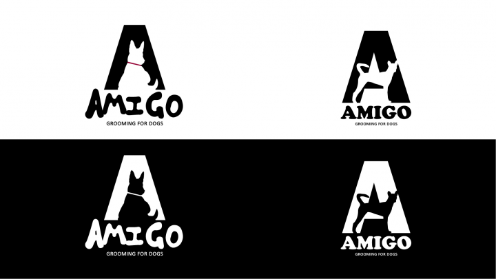 Логотип для салона груминга собак