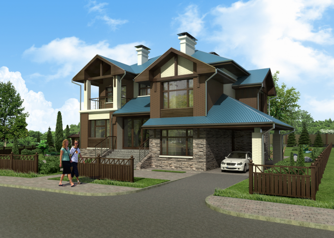 коттедж тип 3