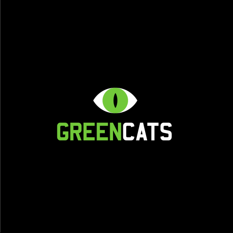 Пример логотипа GREENCATS