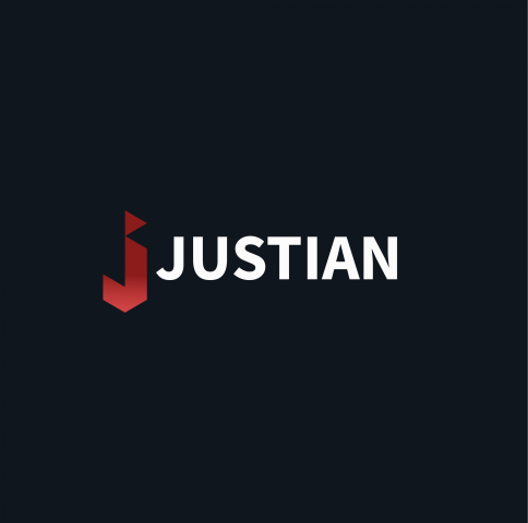Пример логотипа Justian
