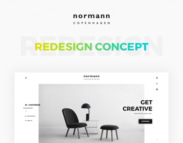 Normann Copenhagen редизайн.