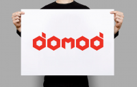 Логотип для компании "DOMOD", которая занимается продажей модуль