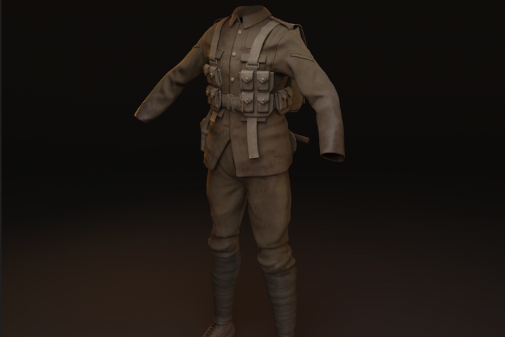 British Soldier's uniform