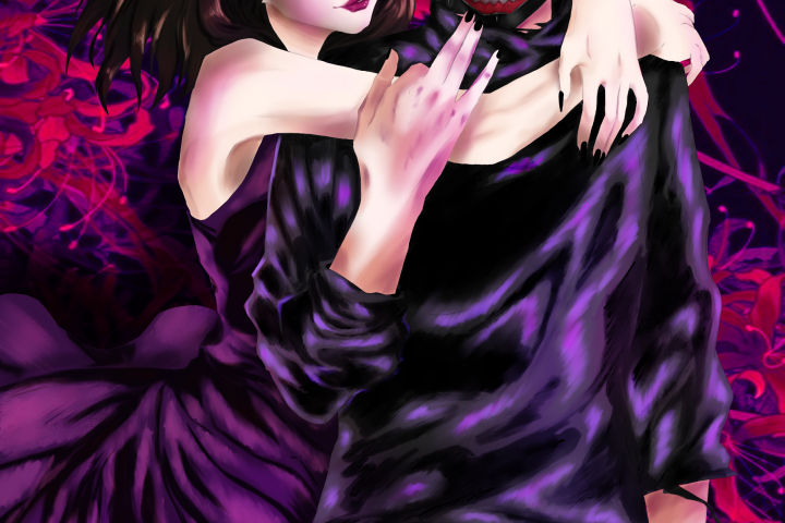 канеки кен и она