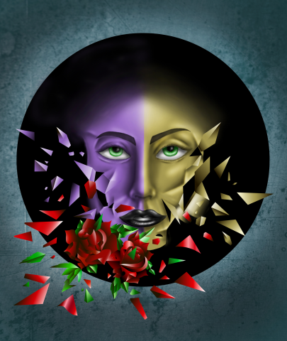 pieces of face