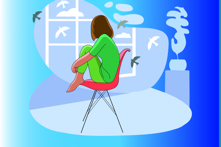 Иллюстрация для сайта психолога.