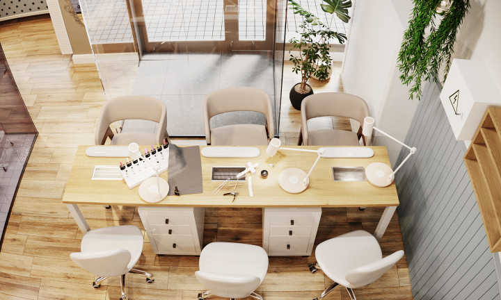 Дизайн-проект студии маникюра "Fairy Nails"