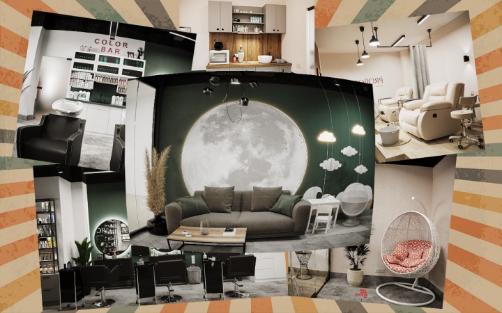 Дизайн-проект салона красоты "ProBorn"