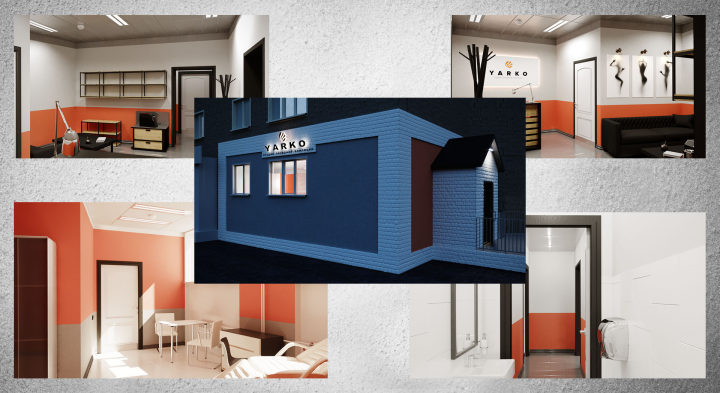 Дизайн-проект студии лазерной эпиляции "Yarko"