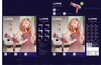 Коробка для фена (девушка и фон изначально разные фотографии)