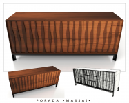 Комод под телевизор Porada Massai