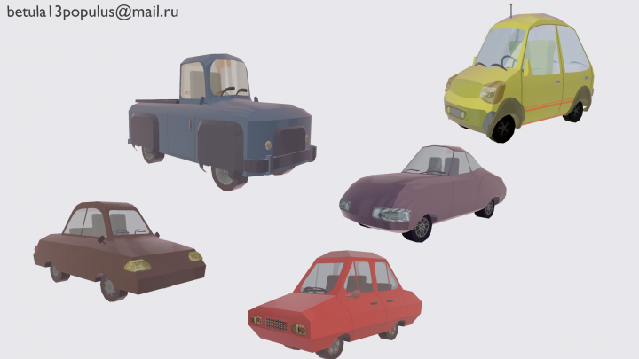 Low-poly моделирование