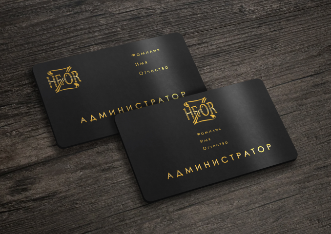 Бейджики для администратора "Hezor"