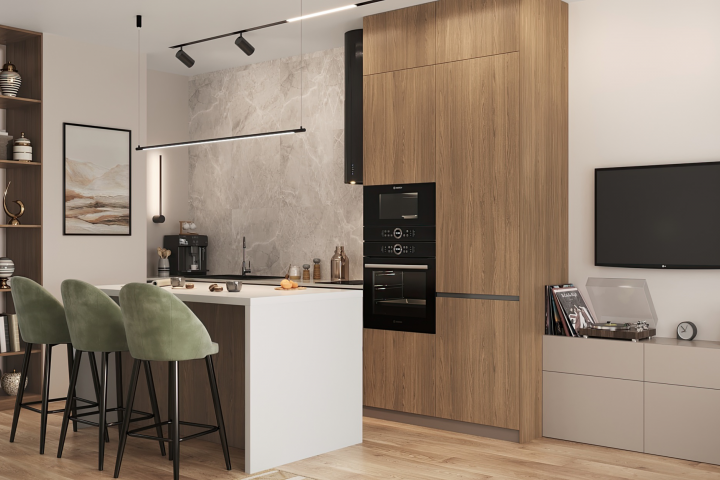 Кухня-гостиная