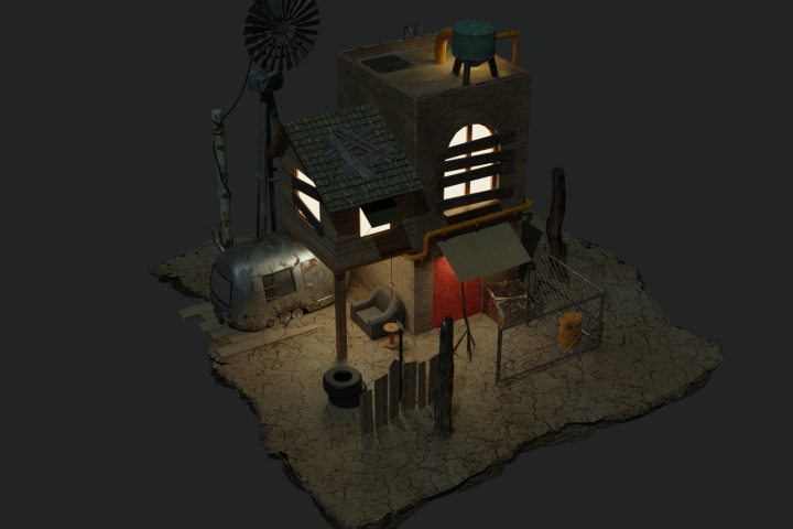Wasteland outpost