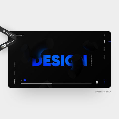 Студия дизайна — редизайн сайта UX/UI
