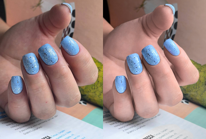 ногти тестовое