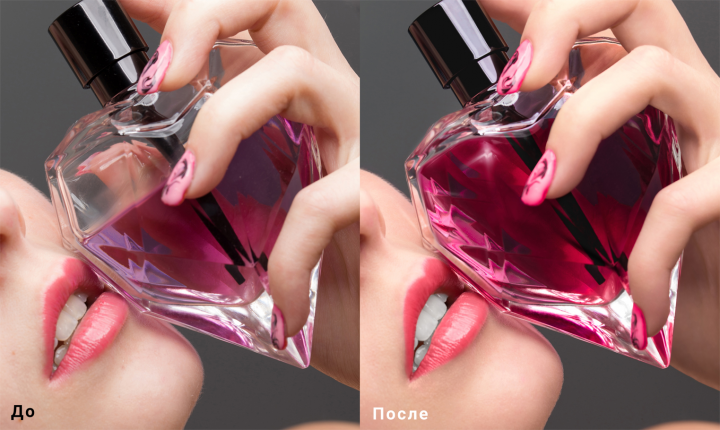 предметная ретушь