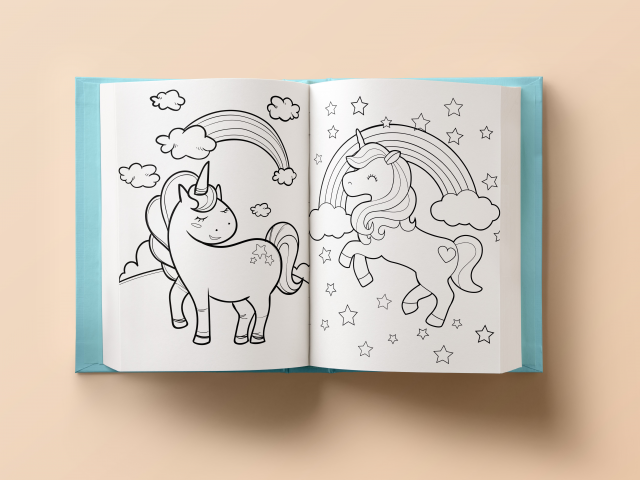 Раскраски для книги