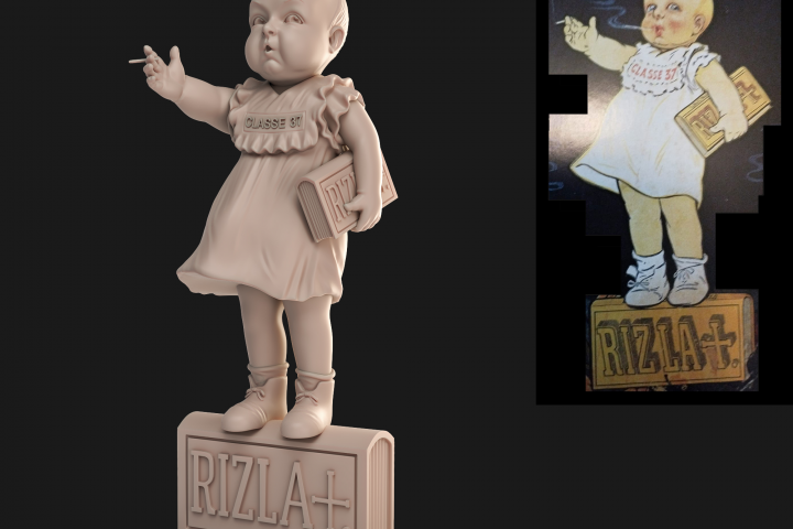 3d модель брэнда