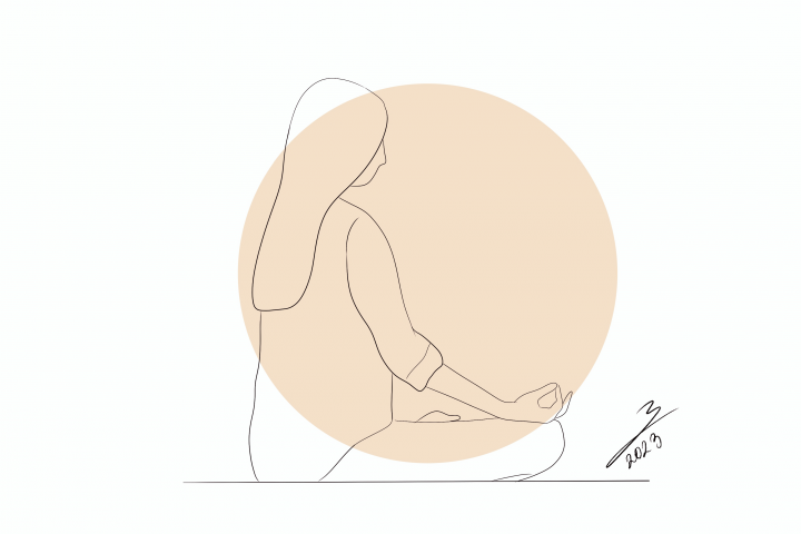 Иллюстрации для учебного пособия по йоге