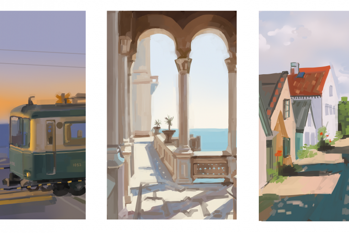 Иллюстрации- пейзажи