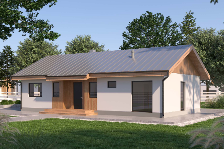 3д моделирование коттеджа в архикад и визуализация в 3d Max