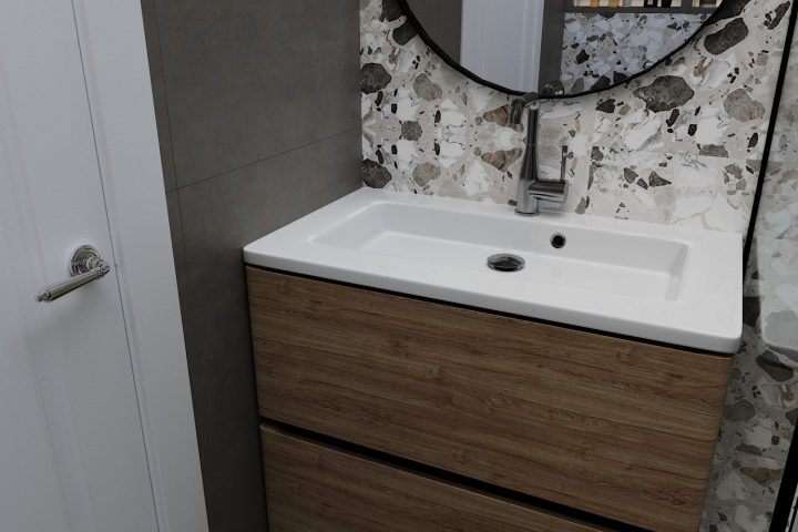 Фрагмент ванной комнаты