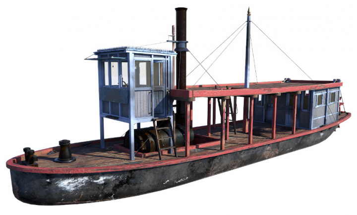 50ft River Steamer