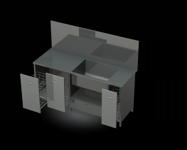Профессиональная мебель из металла