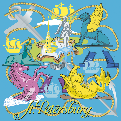 Коллаж Санкт-Петербург