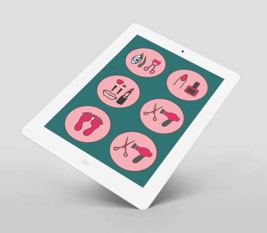 Иконки  в стиле инфографика