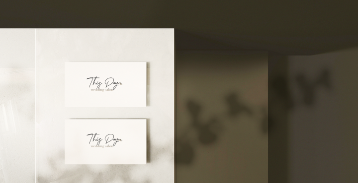 Визитка для свадебного салона