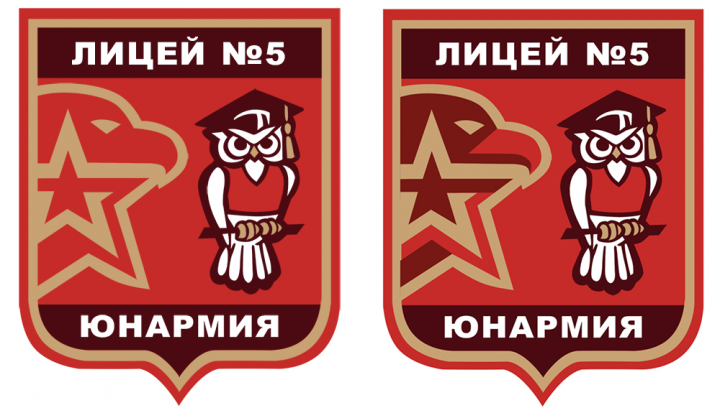 Макет шеврона