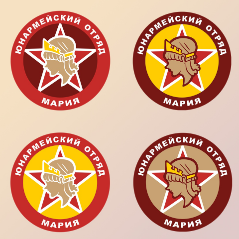 Макет шеврона