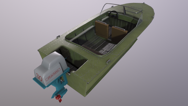 Boat "Progress-2"