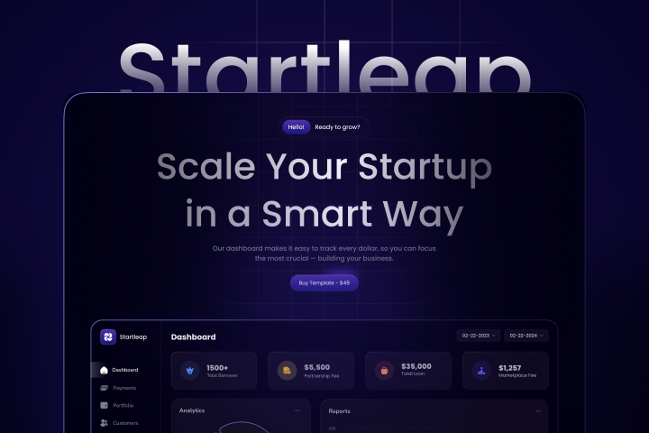 Разработка SaaS сайта на Framer