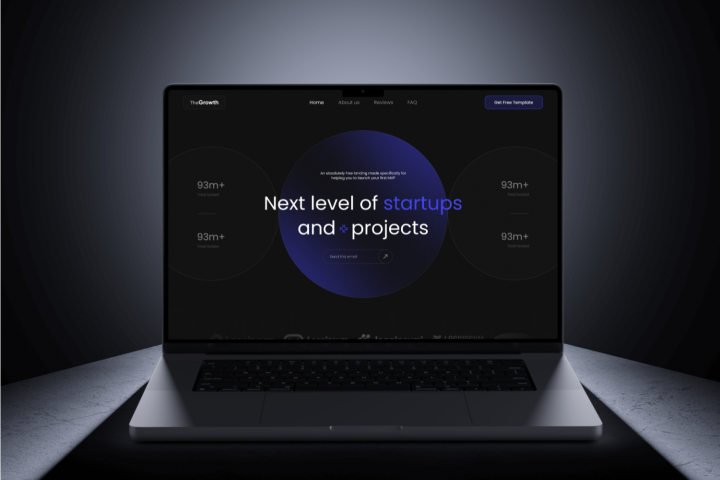 Разработка лендинга для стартапа на Framer