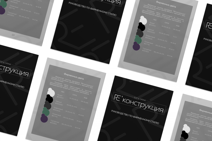 Брендбук и фир.стиль ресторану