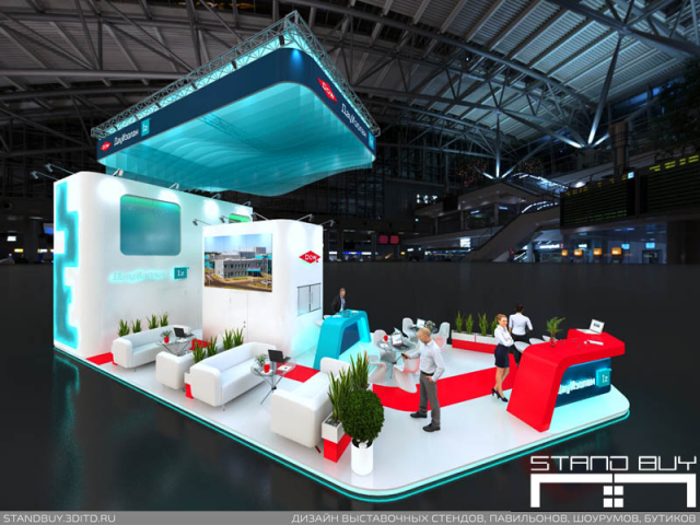 Выставочный стенд компании Dow Izolan