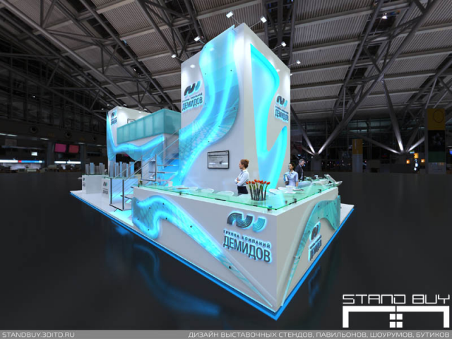 Выставочный стенд группы компаний Демидов