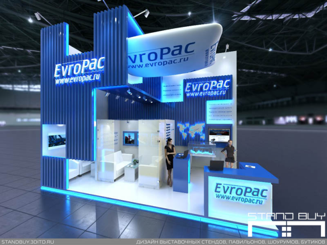 Выставочный стенд компании EvroPac