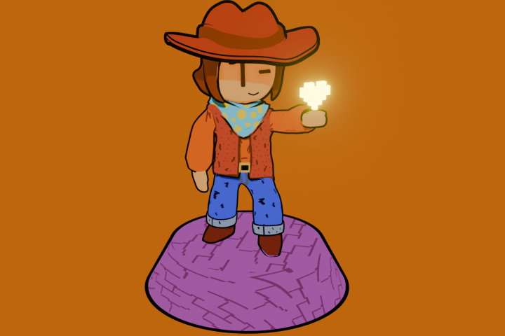 Clover из Undertale Yellow