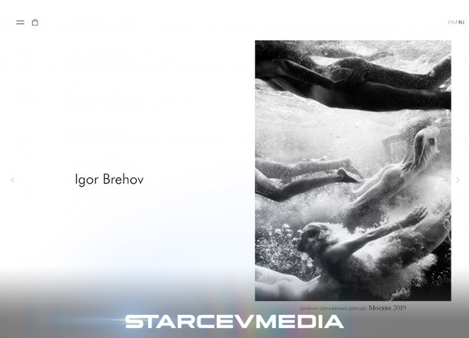 Сайт фотографа igorbv.com