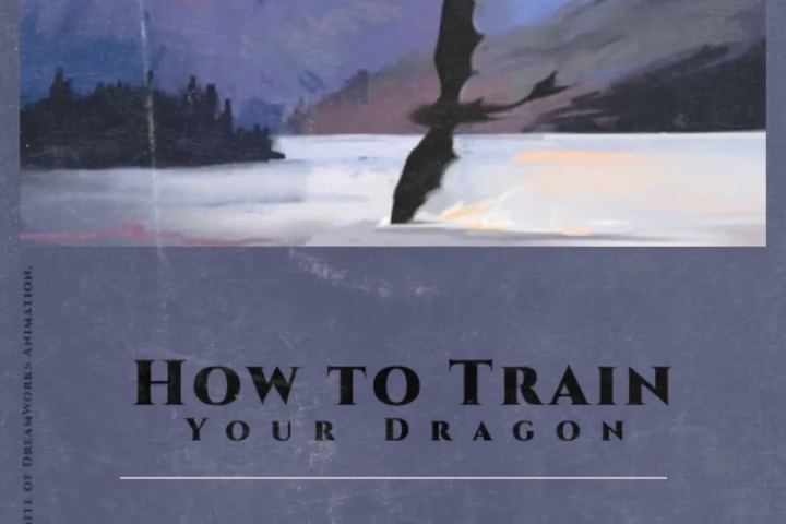 Плакат Как приручить дракона