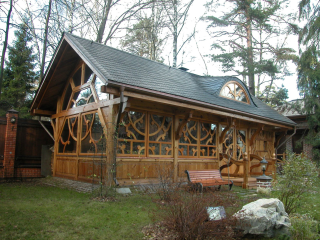Летняя столовая.